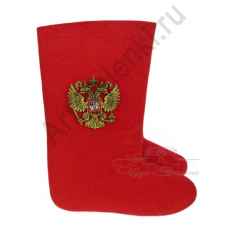Красные валенки, модель "Российский герб"