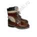 Ботинки из войлока "Элит" с светло-коричневой кожей 44 размер ( 30 см внутри)  АКЦИЯ