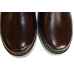 Ботинки из войлока "Элит" с темно-коричневой  кожей 46 размер (31 см внутри)