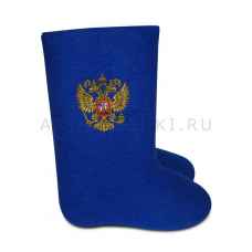 Синие валенки, модель "Российский герб"