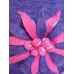 Дизайнерские валенки "Лилия", фиолетовые, на длину стопы 19 см