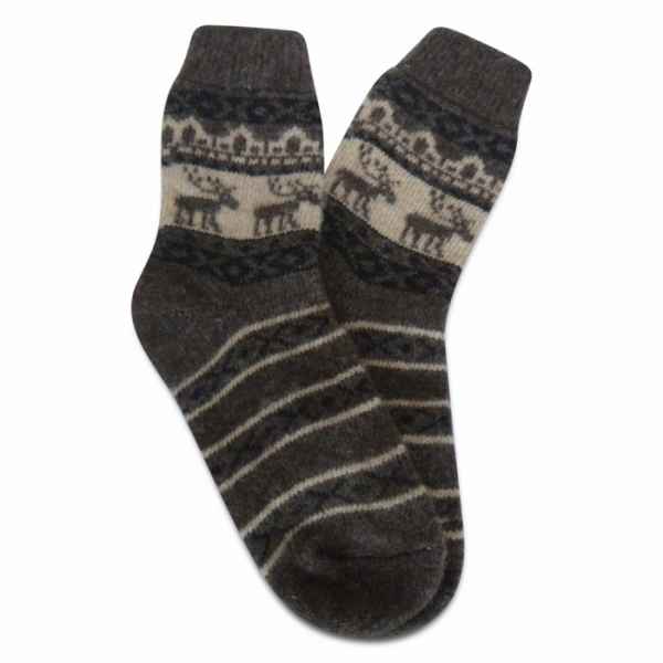 Мужские шерстяные носки из овечьей шерсти арт.2747
