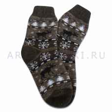 Мужские шерстяные носки из овечьей шерсти арт.3287