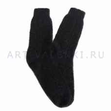 Шерстяные носки черные Шерсть 100%