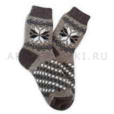 Мужские шерстяные носки "Орнамент"  арт.3662