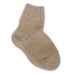 Шерстяные носки ручной вязки бежевого цвета, шерсть 100%, арт.3498