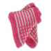 Шерстяные носки ручной вязки розового цвета, шерсть 50%, 50% акрил. арт.1109