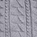 Вязаный женский жилет ручной вязки ,светло-серый, арт. 264